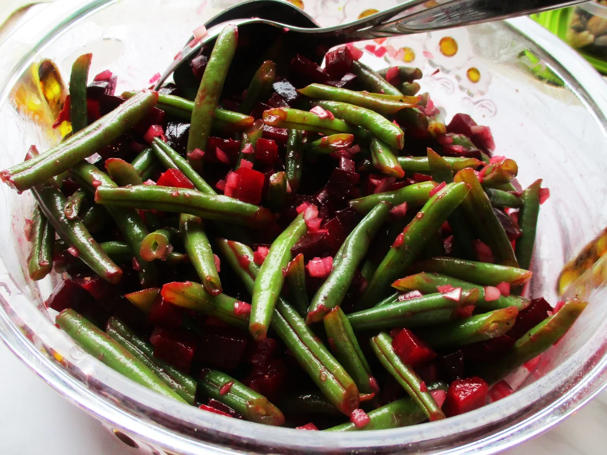 Rote Bete - Bohnensalat - Rezept - Bild Nr. 6