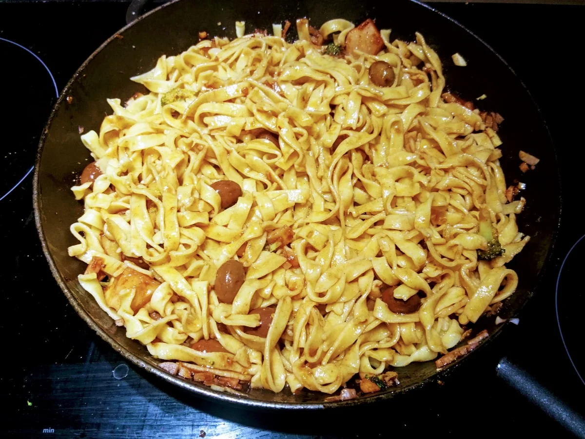 Rezept: Pasta mit Brokkoli - Broccoli alla siciliana Bild Nr. 13 Pasta mit Brokkoli - Broccoli alla siciliana - Rezept - Bild Nr. 13