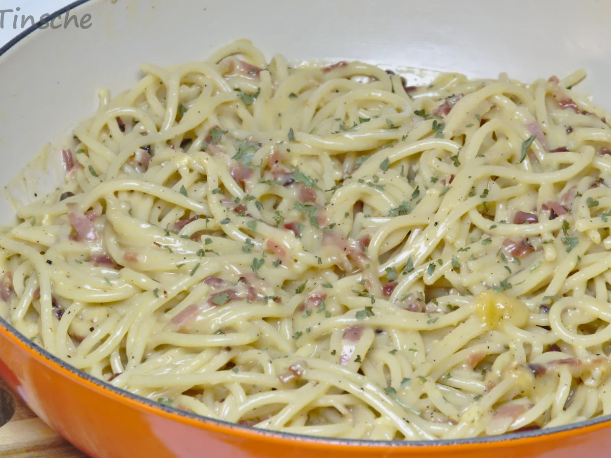 Spaghetti alla Carbonara - Rezept - Bild Nr. 3