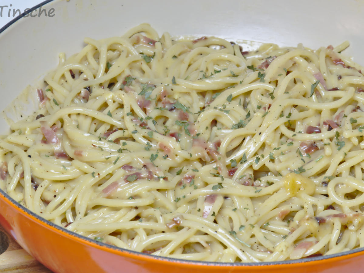 Spaghetti alla Carbonara einfach von sTinsche