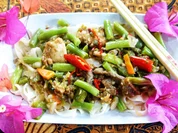 Buntes Potpourri im Nudelbett à la Taman Grija - Rezept - Bild Nr. 2