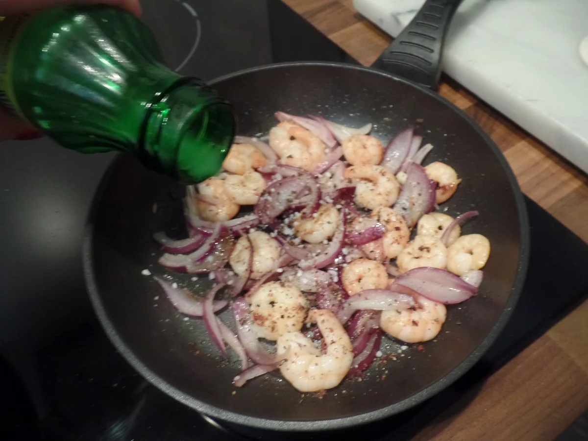 Bunter Salat mit Garnelen - Rezept - Bild Nr. 12327