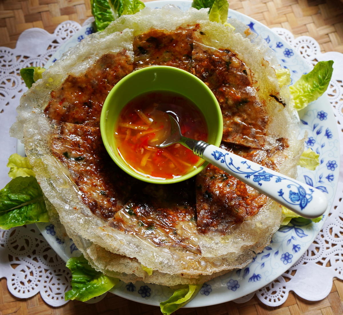 Gedeckte Reispapierplätzchen – Pbo pbia Saweuy - Rezept - Bild Nr. 2