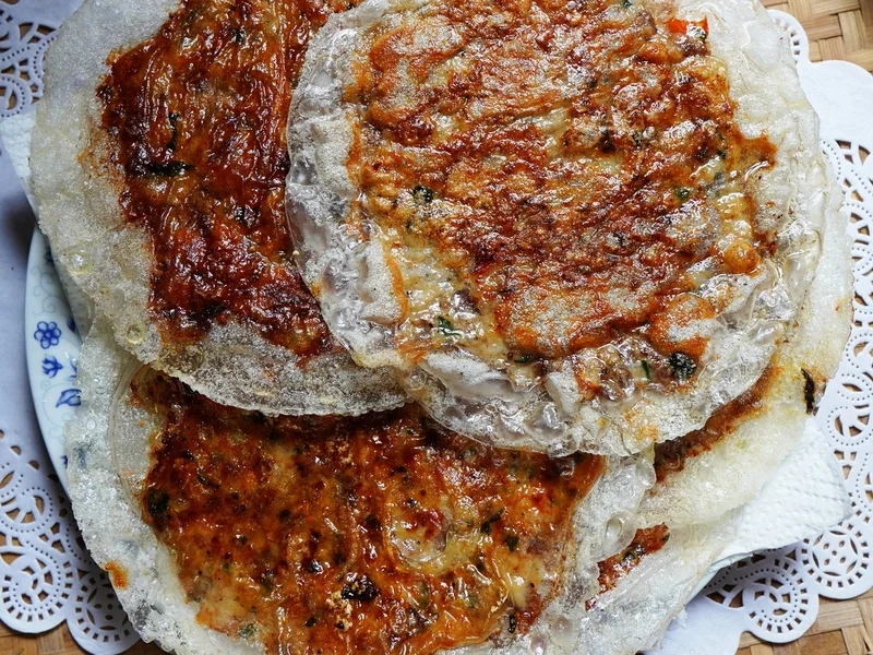 Rezept: Gedeckte Reispapierplätzchen – Pbo pbia Saweuy Bild Nr. 6 Gedeckte Reispapierplätzchen – Pbo pbia Saweuy - Rezept - Bild Nr. 6