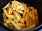 Selbstgemachte Pommes frites in der Heißluftfritteuse - Rezept - Bild Nr. 2