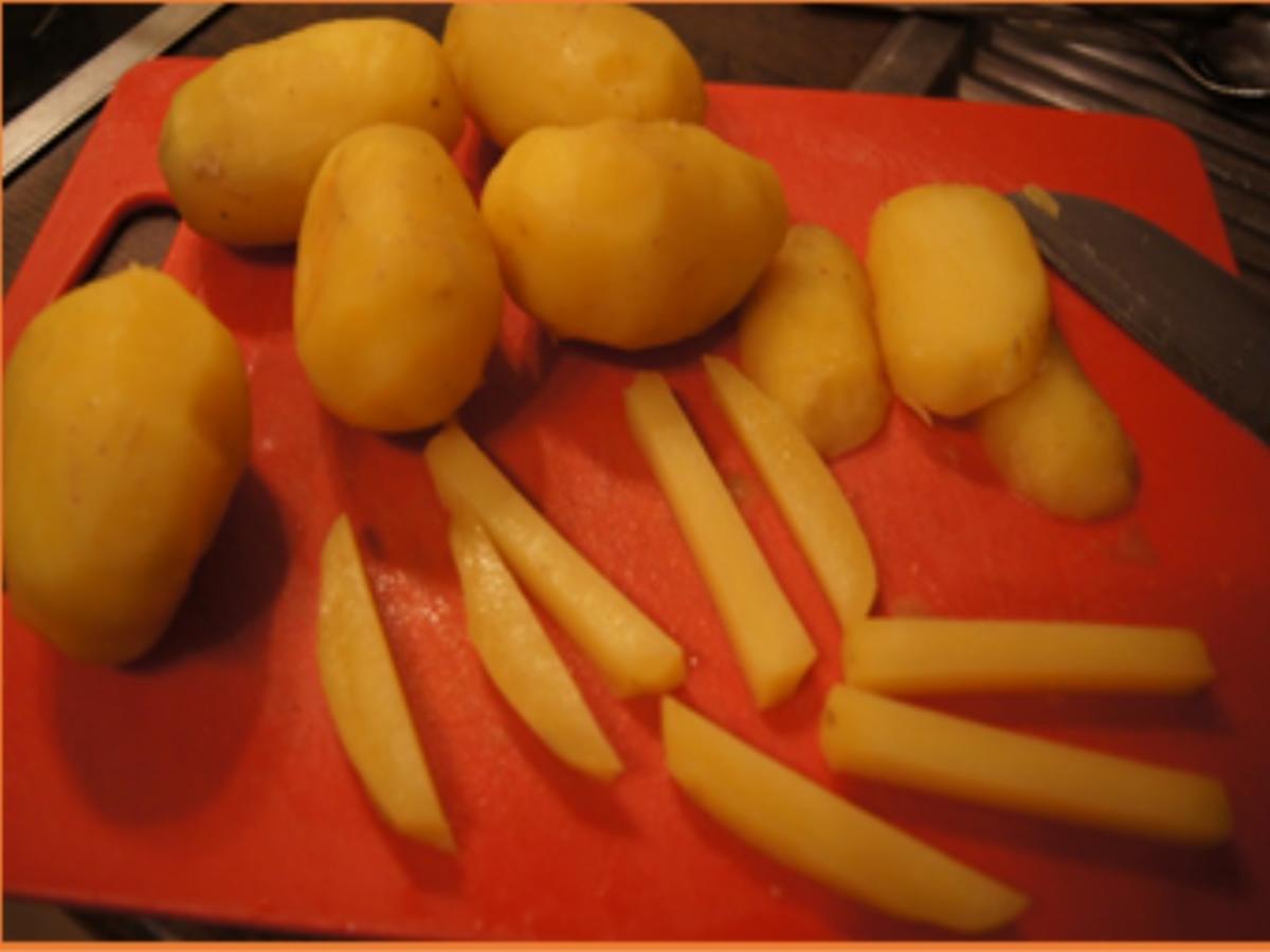 Selbstgemachte Pommes frites in der Heißluftfritteuse - Rezept - Bild Nr. 5