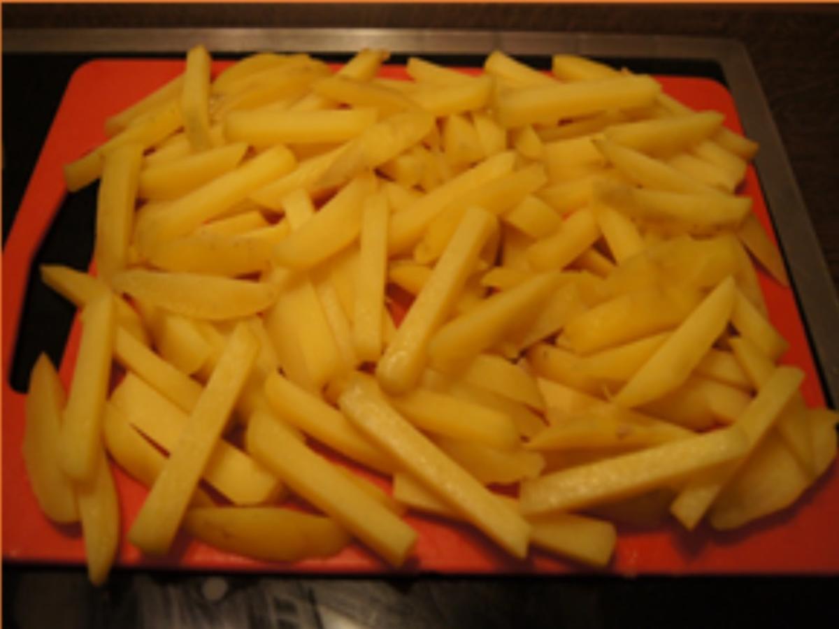 Selbstgemachte Pommes frites in der Heißluftfritteuse - Rezept - Bild Nr. 6