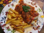 Rezept: Schweinefilet-Schaschlik mit Paprika-Zwiebel-Mix und selbstgemachter Schaschlik-Sauce Bild Nr. 2 Schweinefilet-Schaschlik mit Paprika-Zwiebel-Mix und selbstgemachter Schaschlik-Sauce - Rezept - Bild Nr. 2