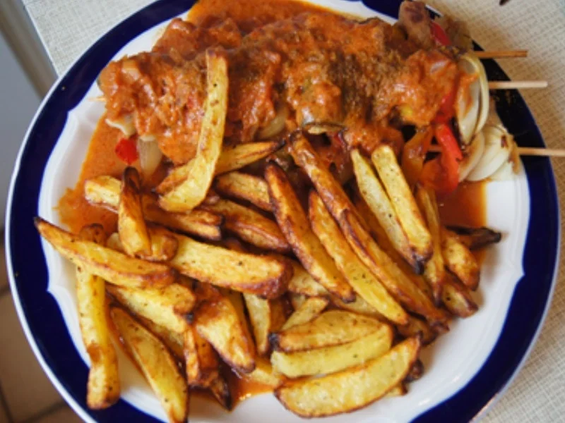 Schweinefilet-Schaschlik mit Paprika-Zwiebel-Mix und selbstgemachter Schaschlik-Sauce - Rezept - Bild Nr. 20