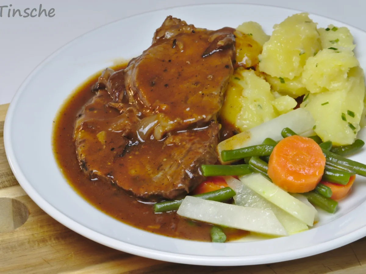 Rezept: Rinderbraten aus dem Backofen Bild Nr. 3 Rinderbraten aus dem Backofen - Rezept - Bild Nr. 3
