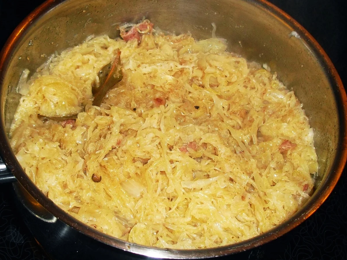 Dicke geschmorte Rippchen mit Sauerkraut - Rezept - Bild Nr. 11