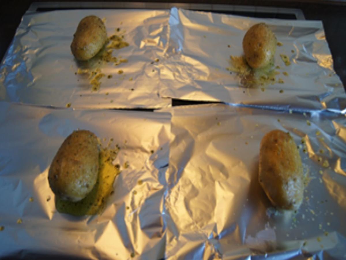 Backofenkartoffeln mit Nordseekrabbendip - Rezept - Bild Nr. 8