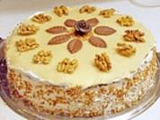 Marzipan - Nuss - Torte - Rezept