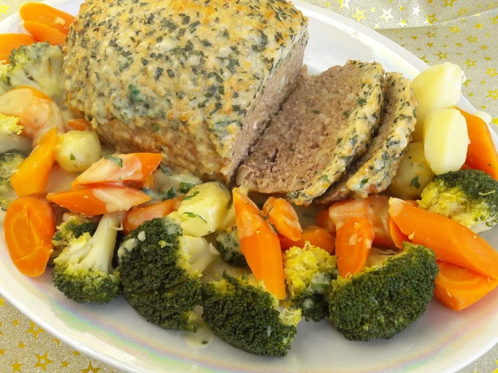 Rezept: Hackbraten Bild Nr. 2 Hackbraten - Rezept - Bild Nr. 2