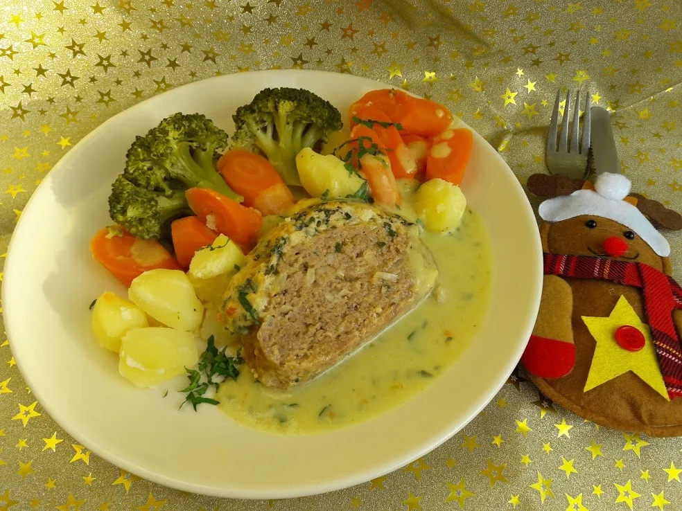 Rezept: Hackbraten Bild Nr. 3 Hackbraten - Rezept - Bild Nr. 3