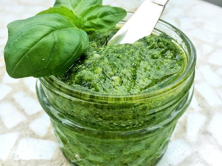 Aloe Vera Knoblauch Pesto Dip - Rezept - Bild Nr. 2