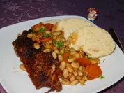 Rezept: Gänsebrust auf Chianti-Bohnen Bild Nr. 2 Gänsebrust auf Chianti-Bohnen - Rezept - Bild Nr. 2