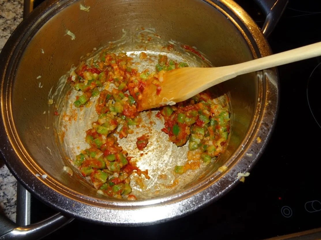 Rezept: Hähnchensuppe mit Mandelmus Bild Nr. 7 Hähnchensuppe mit Mandelmus - Rezept - Bild Nr. 7