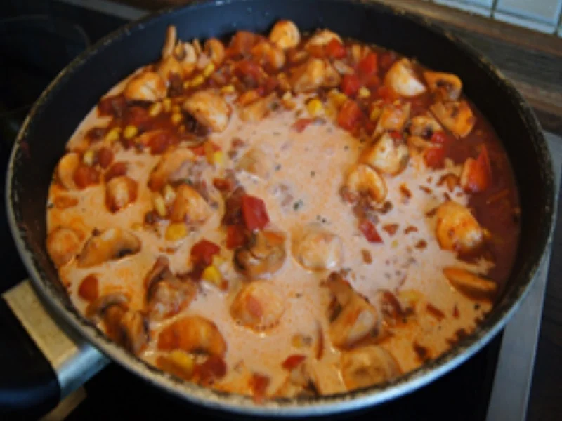 Rezept: Bunte Champignonpfanne Bild Nr. 20 Bunte Champignonpfanne - Rezept - Bild Nr. 20