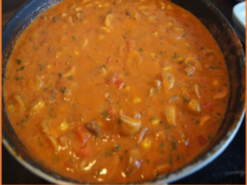 Rezept: Bunte Champignonpfanne Bild Nr. 23 Bunte Champignonpfanne - Rezept - Bild Nr. 23