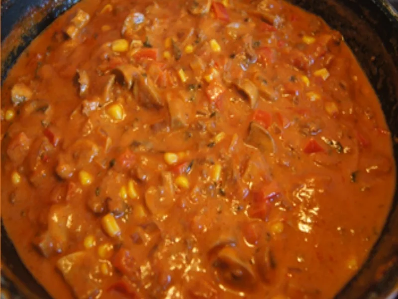 Rezept: Bunte Champignonpfanne Bild Nr. 24 Bunte Champignonpfanne - Rezept - Bild Nr. 24