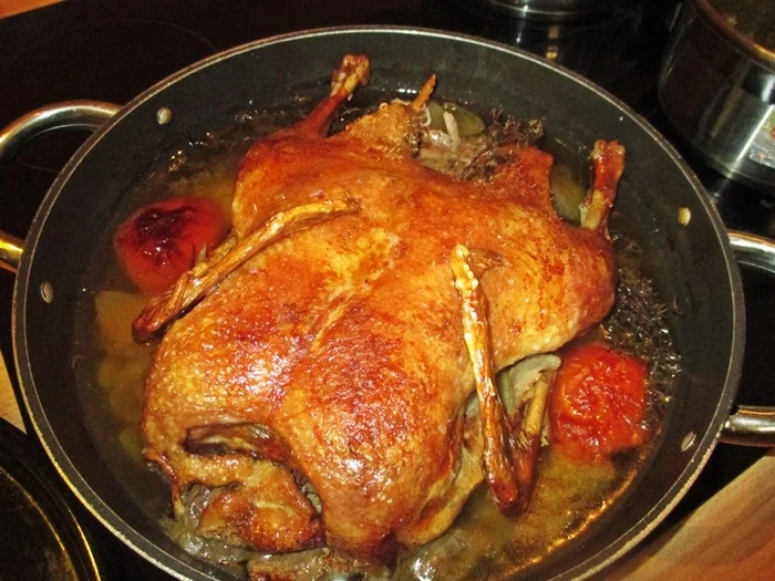 Rezept: Weihnachtsente mit Grünkohl Bild Nr. 3 Weihnachtsente mit Grünkohl - Rezept - Bild Nr. 3