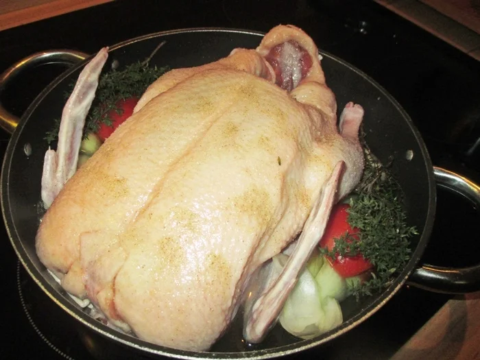 Rezept: Weihnachtsente mit Grünkohl Bild Nr. 4 Weihnachtsente mit Grünkohl - Rezept - Bild Nr. 4