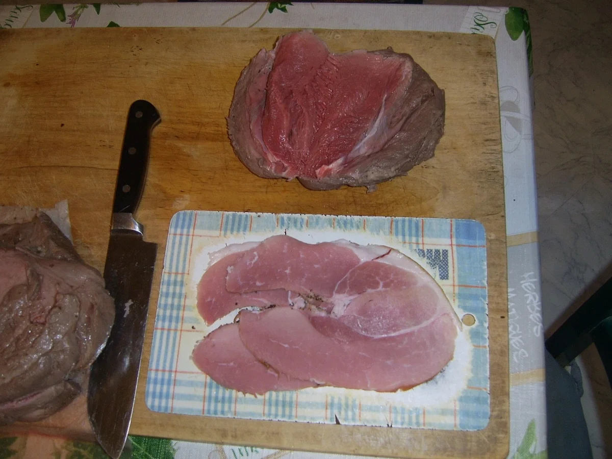 Rezept: Wildsaurollbraten a. d. Schulter Bild Nr. 3 Wildsaurollbraten a. d. Schulter - Rezept - Bild Nr. 3