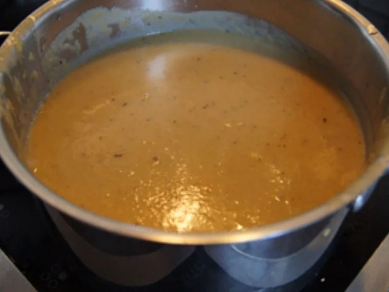 Rezept: Gänsekeulen und Gänsebrust mit Sauce, Rot-kohl süß-sauer und Fränkischen Klößen Bild Nr. 19 Gänsekeulen und Gänsebrust mit Sauce, Rot-kohl süß-sauer und Fränkischen Klößen - Rezept - Bild Nr. 19