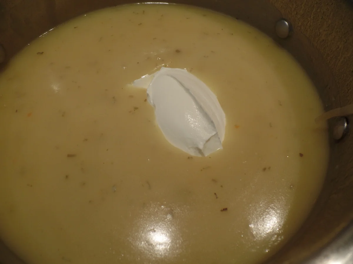 Rezept: Kartoffelsuppe mit Parmesan Bild Nr. 12351 Kartoffelsuppe mit Parmesan - Rezept - Bild Nr. 12351