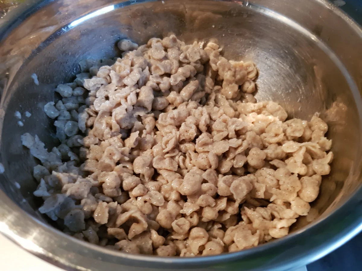 Kaninchen-Ragout mit Buchweizen-Dinkel-Knöpfle - Rezept - Bild Nr. 6