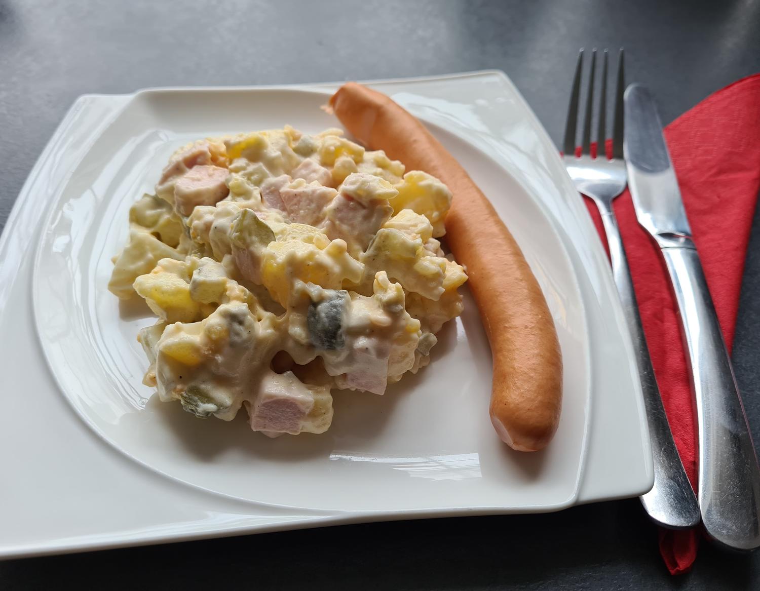 Kartoffelsalat alla Mama - Rezept mit Bild - kochbar.de