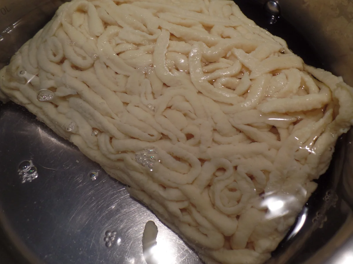 Rezept: Käsespätzle Auflauf Bild Nr. 12366 Käsespätzle Auflauf - Rezept - Bild Nr. 12366