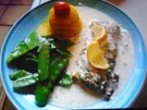 Lachsfilet aus dem Backofen mit Zuckerschoten und Basmatireis - Rezept - Bild Nr. 2