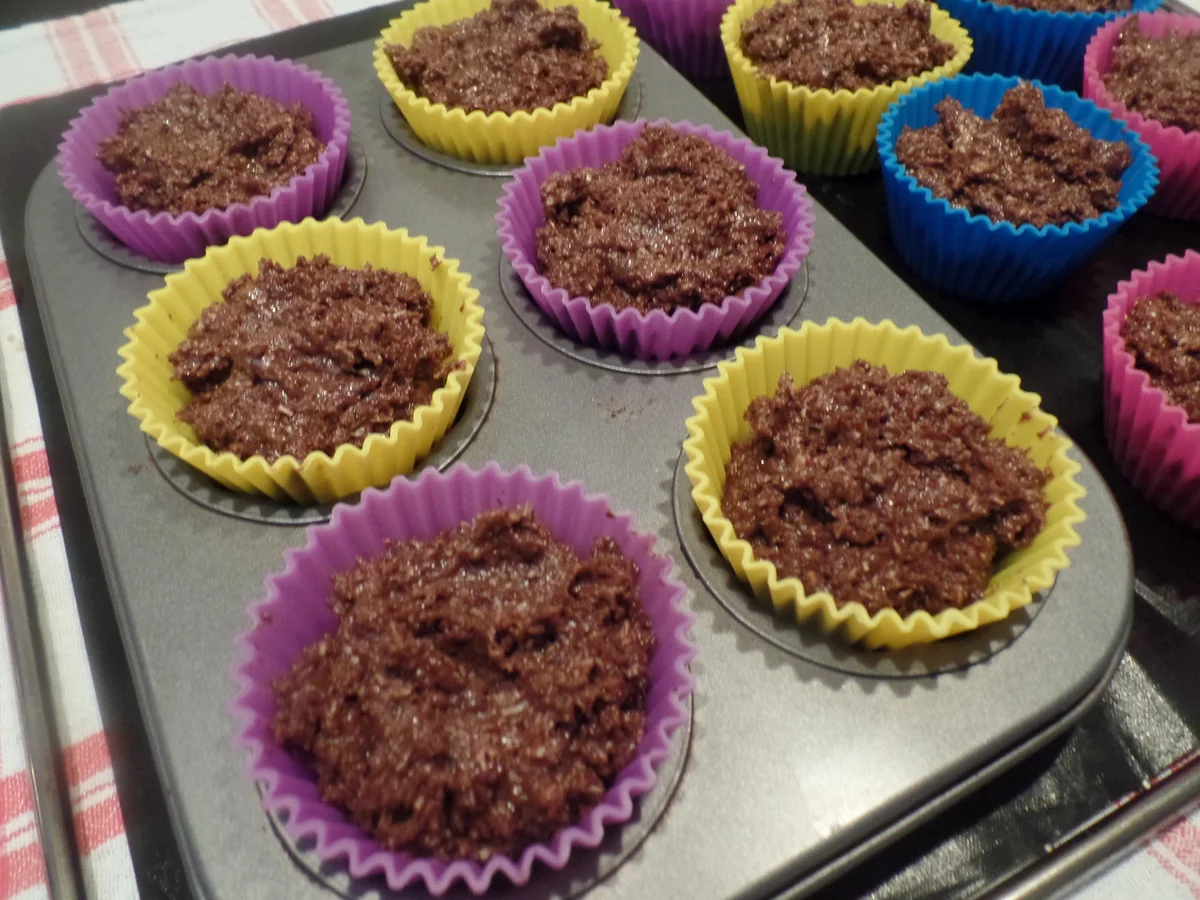 Schoko-Kokos-Muffins mit Nutella-Kern - Rezept - Bild Nr. 12385
