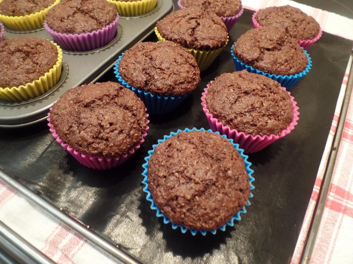 Schoko-Kokos-Muffins mit Nutella-Kern - Rezept - Bild Nr. 12387
