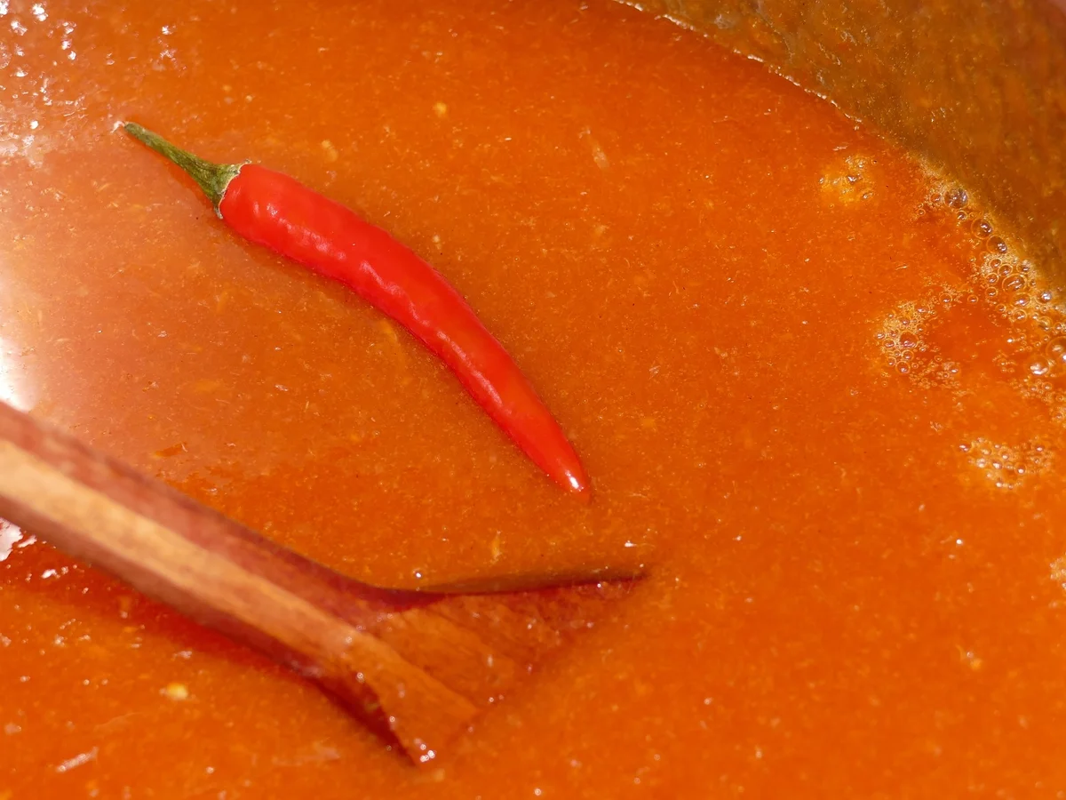 Rezept: Orangen-Hagebutten-Konfitüre mit Ingwer Bild Nr. 9 Orangen-Hagebutten-Konfitüre mit Ingwer - Rezept - Bild Nr. 9