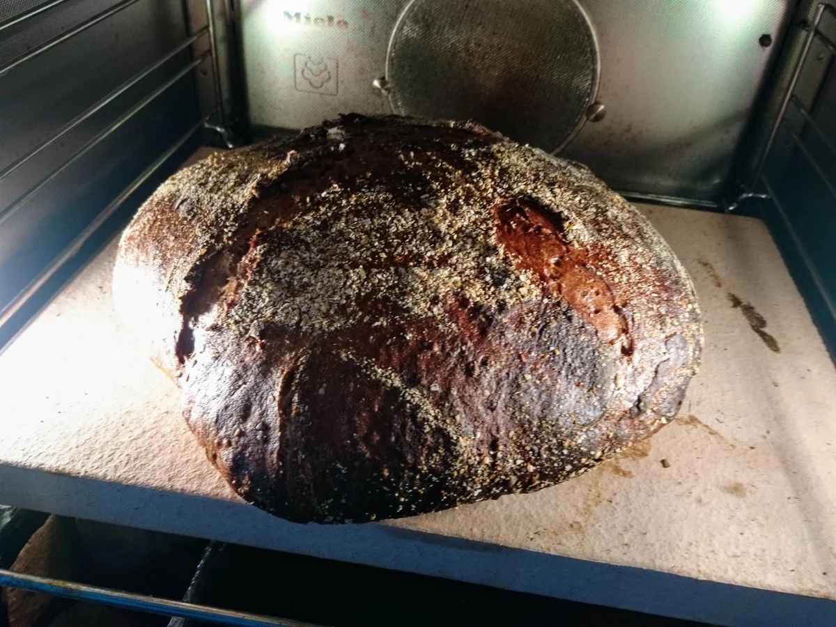 Dreikornbrot mit wilder Hefe - Rezept - Bild Nr. 6