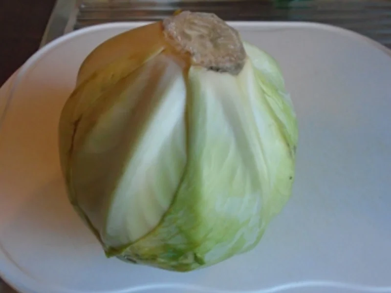 Knusprig gebackene Schweinshaxen mit Krautsalat und Sahnemeerrettich - Rezept - Bild Nr. 11