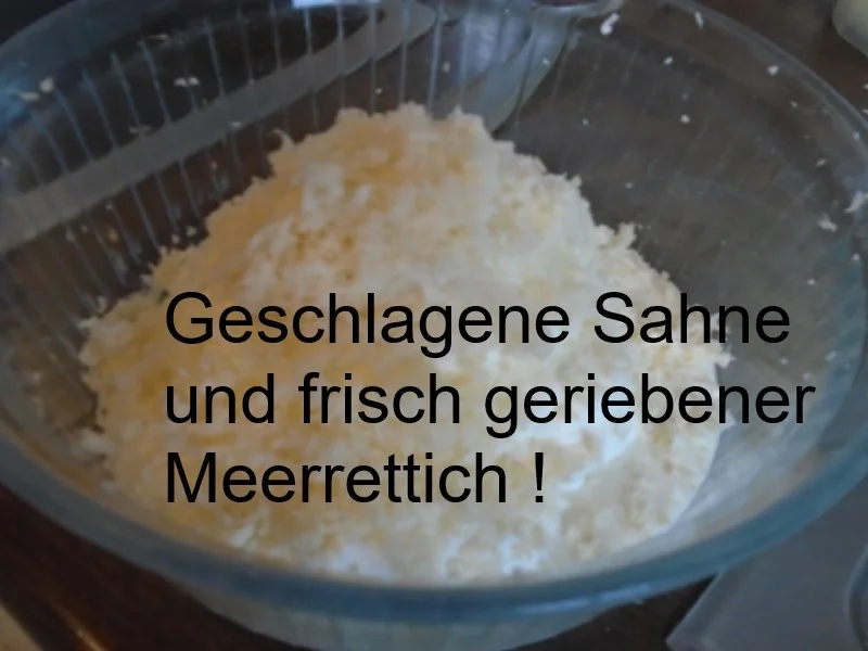 Knusprig gebackene Schweinshaxen mit Krautsalat und Sahnemeerrettich - Rezept - Bild Nr. 17