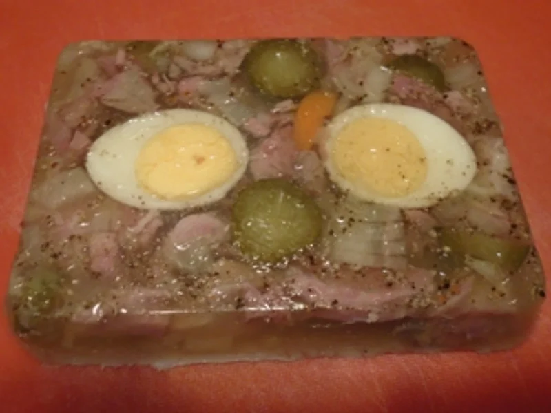 Schweinshaxen-Sülze - Rezept - Bild Nr. 2