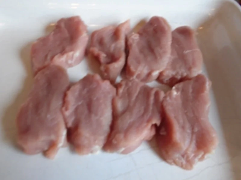 Schnitzelchen mit Champignons in Currysauce und Möhren-Sellerie-Kartoffel-Stampf - Rezept - Bild Nr. 3