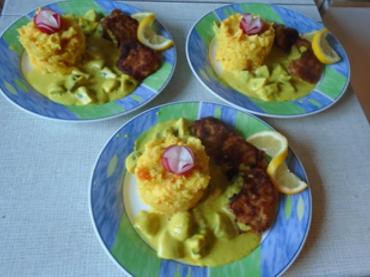 Schnitzelchen mit Champignons in Currysauce und Möhren-Sellerie-Kartoffel-Stampf - Rezept - Bild Nr. 14