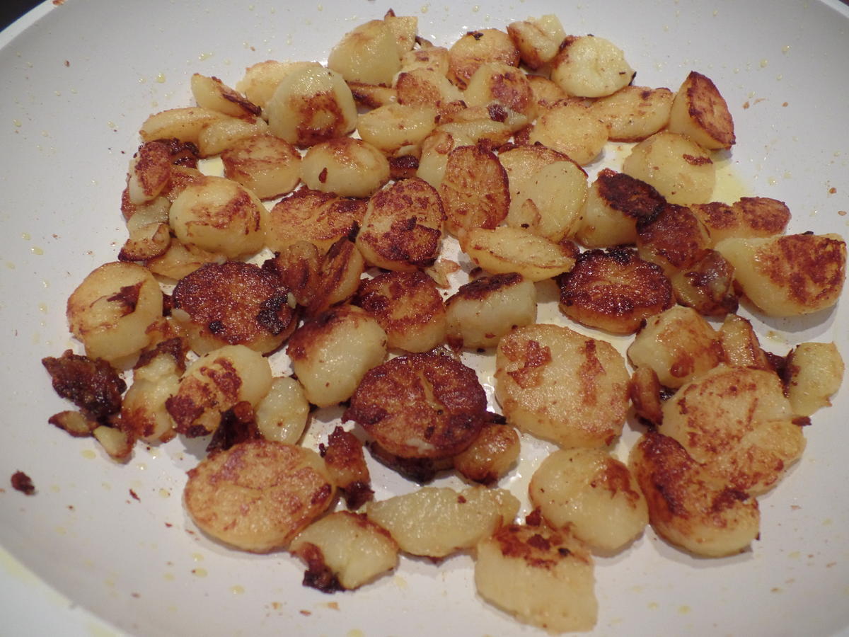 Blumenkohl-Bombe mit Bratkartoffeln - Rezept - Bild Nr. 12436
