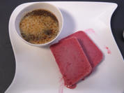 Kaffee-Schoko-Brûlée an Himbeerparfait - Rezept - Bild Nr. 2