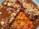 Lammlachs; Blumenkohlcouscous; Sosse = Kochbar Challenge 01.0 (Januar 2021) - Rezept - Bild Nr. 3