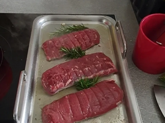 Lammlachs; Blumenkohlcouscous; Sosse = Kochbar Challenge 01.0 (Januar 2021) - Rezept - Bild Nr. 13