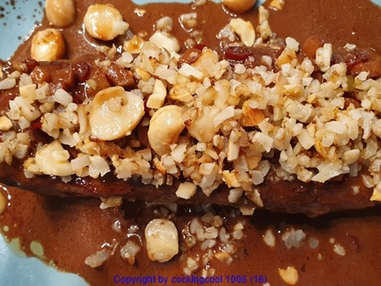 Lammlachs; Blumenkohlcouscous; Sosse = Kochbar Challenge 01.0 (Januar 2021) - Rezept - Bild Nr. 19