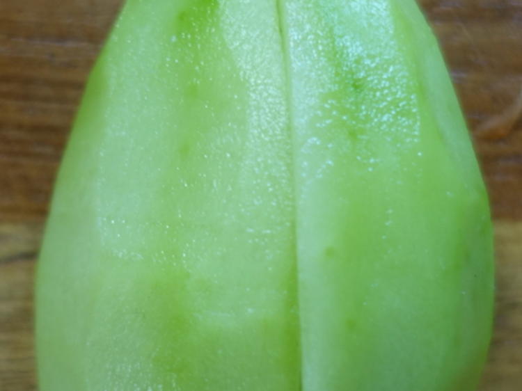 Chayotestücke mit Mango in süß-saurer Sauce - Rezept - kochbar.de