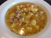 Kartoffelsuppe mit Schweinebauchfleisch - Rezept - Bild Nr. 2